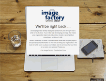 Tablet Screenshot of imagefactorydesigns.com